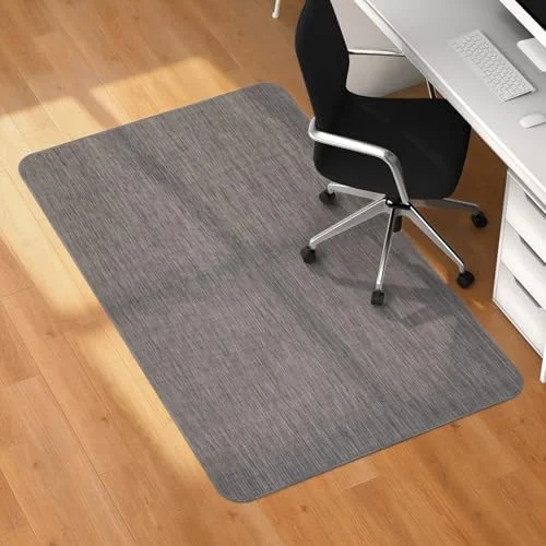 Large 36" x 48" Hard Floor Desk Chair Mat – Non-Slip Anti-Scratch Protector for Hardwood, Tile & Hard Surface Floors, Office & Home Use